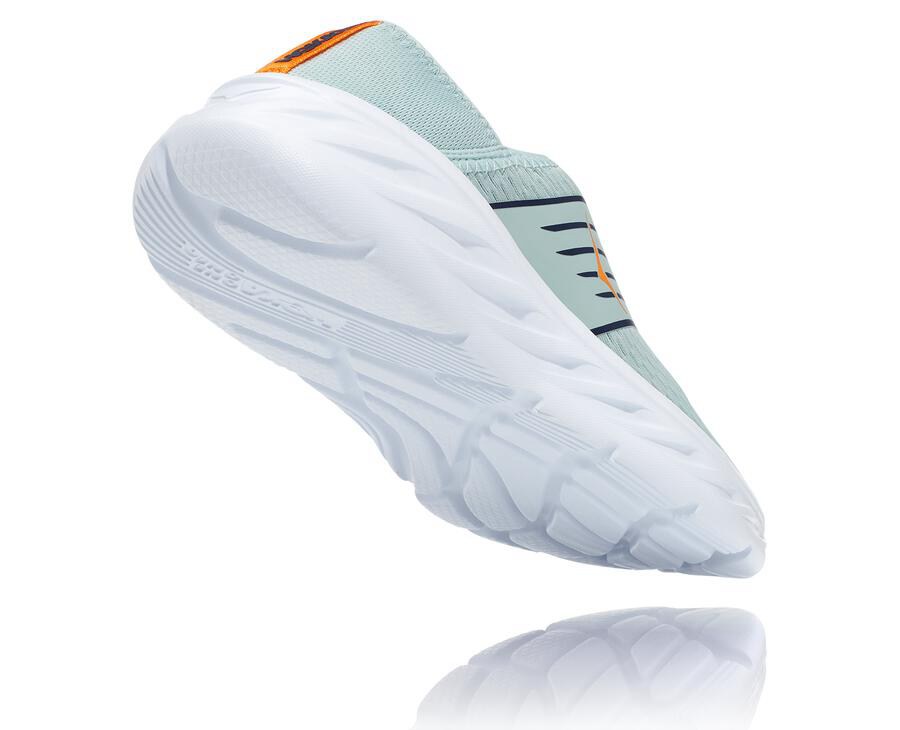 Sandálias Hoka One One Feminino Azuis/Branco - Ora Recovery - 568-REVYSM